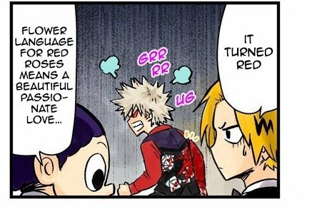 Bakugo's reaction is to blast Deku and this is the result.