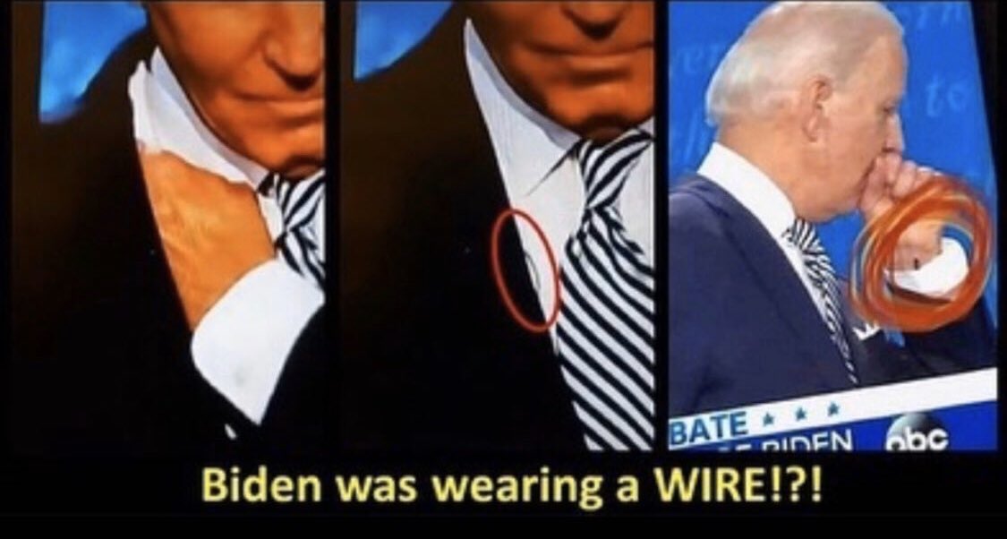 RNHANYS's tweet photo. It was @realDonaldTrump VS Joe Biden, Chris Wallace, &amp; the dude in the mic. &amp; Trump still won 😂 https://t.co/2DX15v9MsW