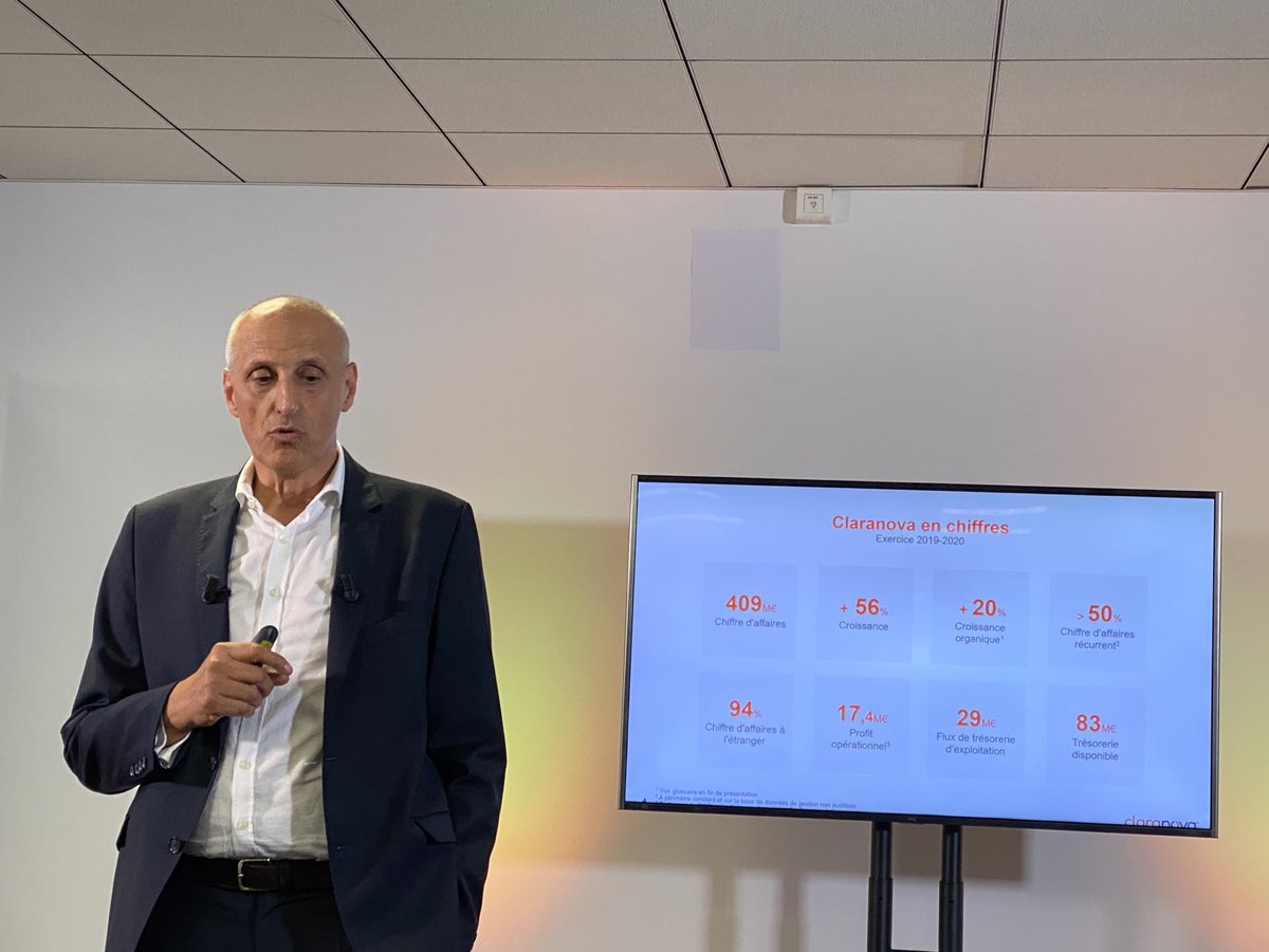 claranova_group's tweet photo. Claranova annonce ses résultats annuels #growth #profitabilite #resilience #SFAF https://t.co/PvchmifPuV