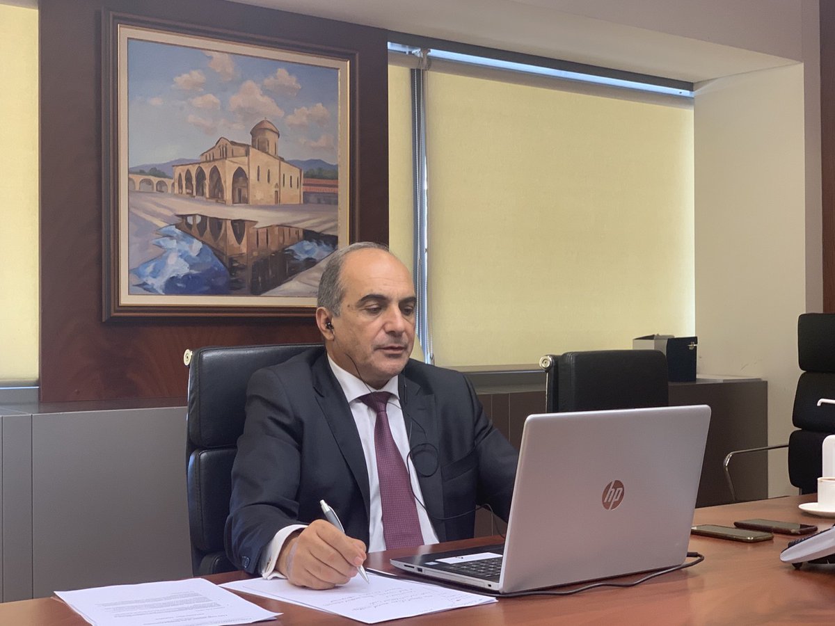 Today at the 46th Steering Committee of the Parliamentary Conference of the <a href="/wto/">WTO</a>.The meeting focused on the latest WTO developments as well as the opportunities and challenges that the Organization is facing ahead.