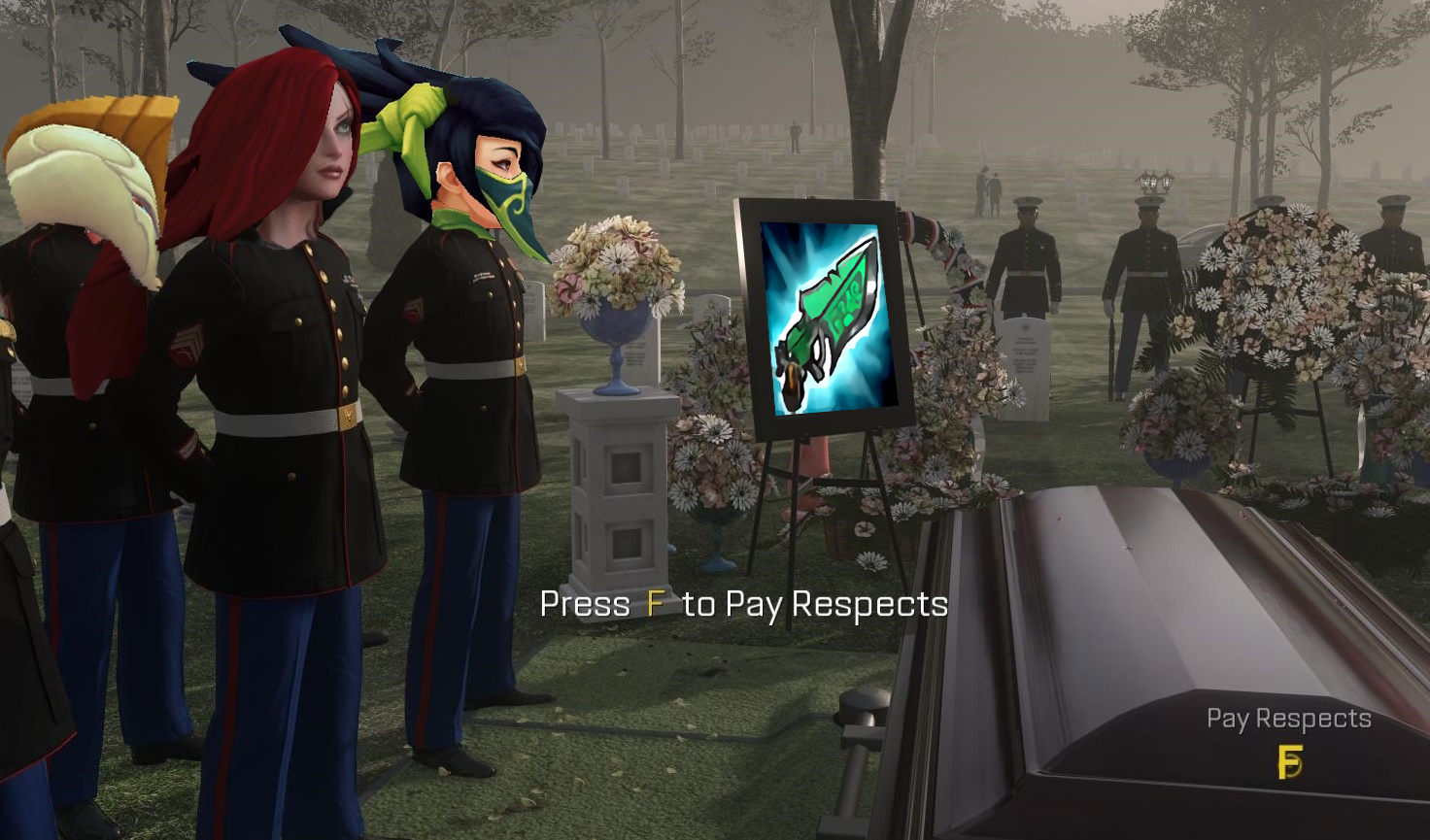 Press F!