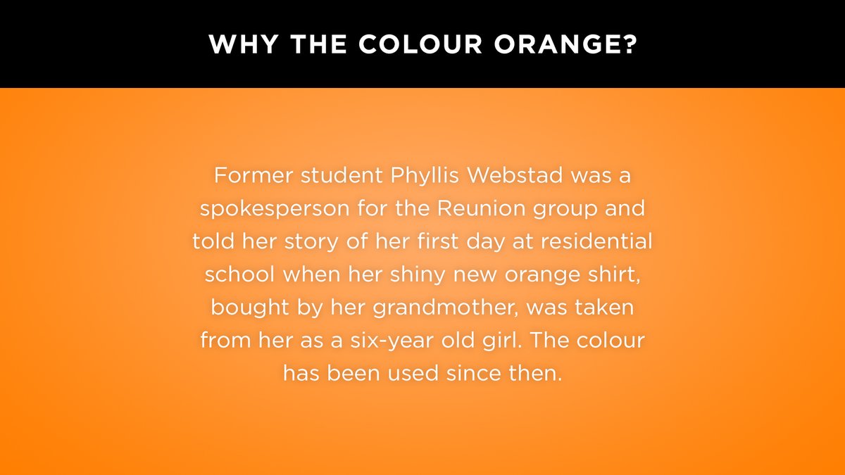 Why the colour orange?