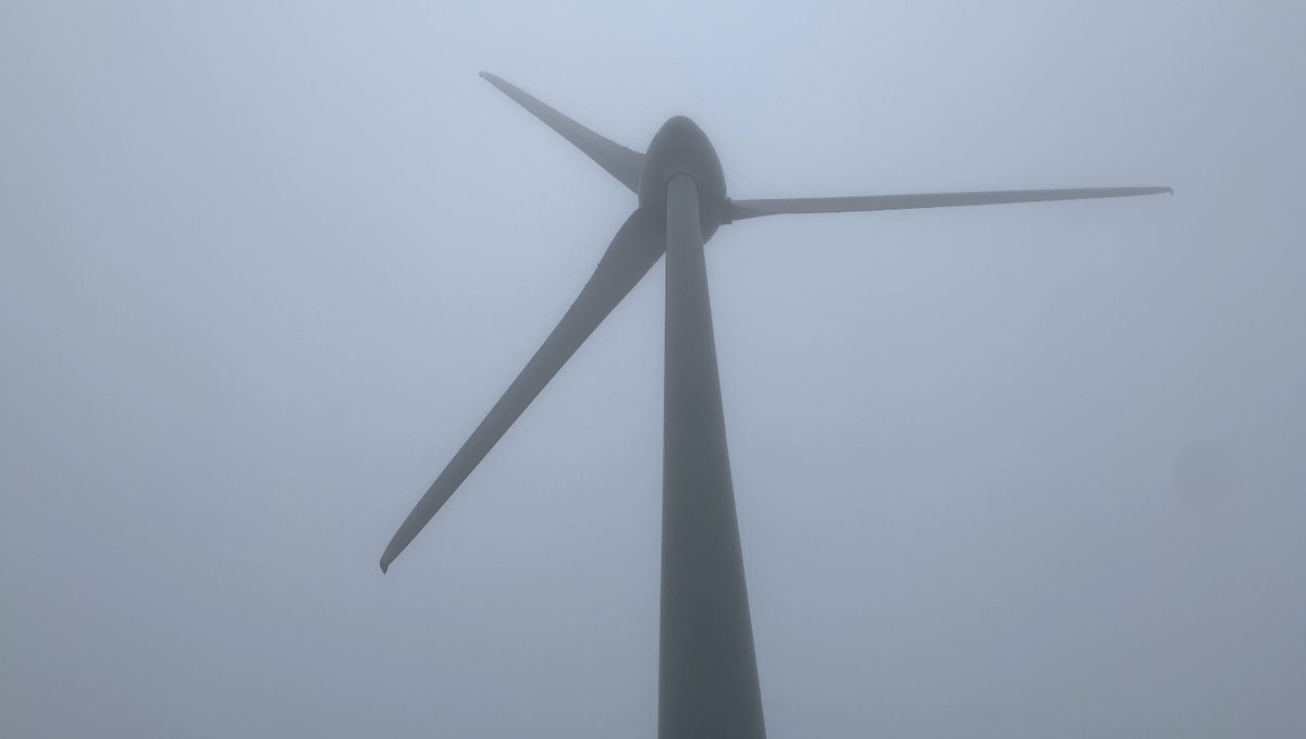 JourneyofHope9's tweet photo. Day 15 (28/9/2020): An inspiring visit to a community wind turbine in Carmarthenshire to see how small-scale renewable energy with local benefit can play a part in a green economy. Thanks to energy guru @lowcarbonLewis &amp; @YnniSirGar for the warm welcome! #sustainability #wales https://t.co/G0VwUcuzVf