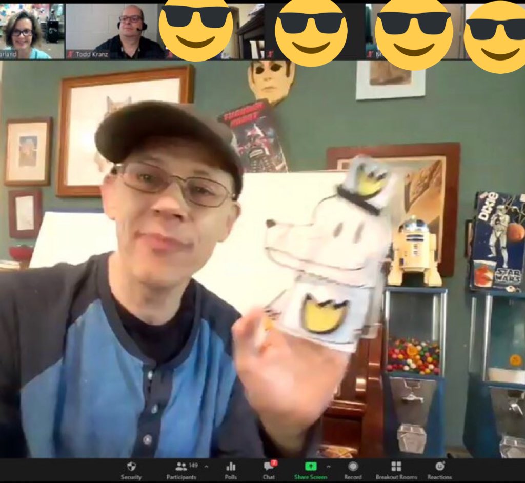 StampedeLibrary's tweet image. Loved our visit with Author Tom Angleberger!! Our 2nd &amp;amp; 3rd graders had a blast!! #ilovesse