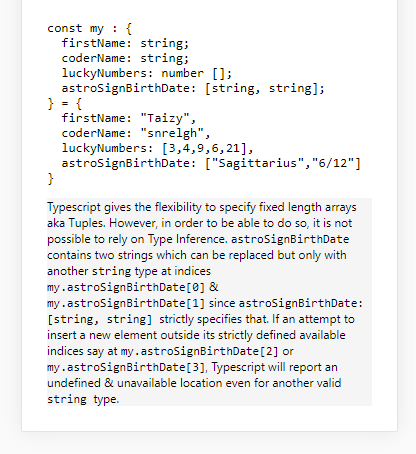 snrelghtwt's tweet photo. Day 54 of #1000daysofcoding.
//learnt more #TypeScript (Tuples) 
//coded "Hello World" #Flutter app in #AndroidStudio &amp; gained #newbie first-hand exposure to @materialdesign &amp; the inevitable #widgetTree :D
#1000daysofcode #100daysofcode #Devcommunity
code: 👇 https://t.co/cfiyNoOfS3