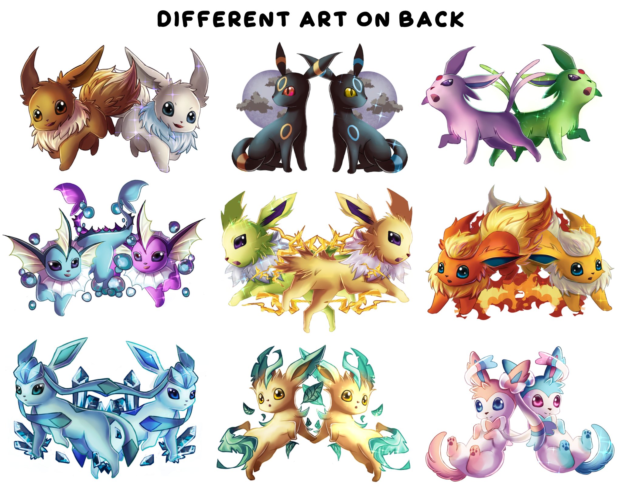 art] I made some alt shinies for the eeveelutions! What do you think? :  r/ShinyPokemon