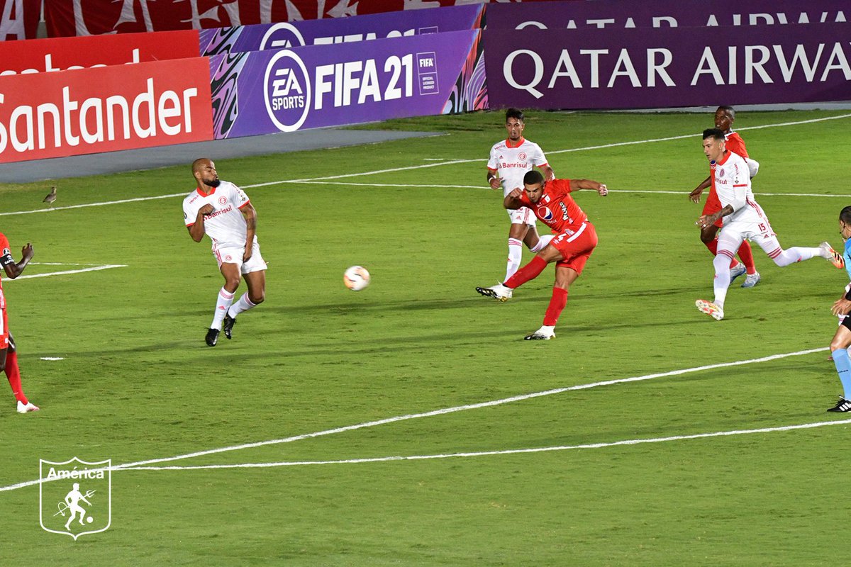 AmericadeCali's tweet image. 📸 Imágenes del partido contra @SCInternacional, por la quinta fecha de la @Libertadores 🇦🇹