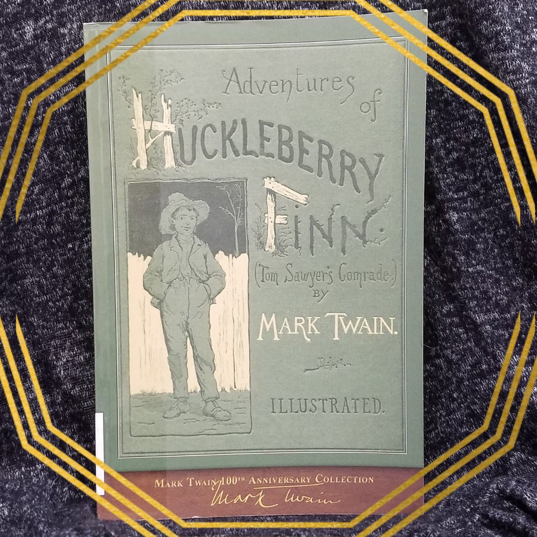 Melick_Library's tweet image. #BannedBooksWeek Spotlight: The Adventures of Huckleberry Finn by Mark Twain