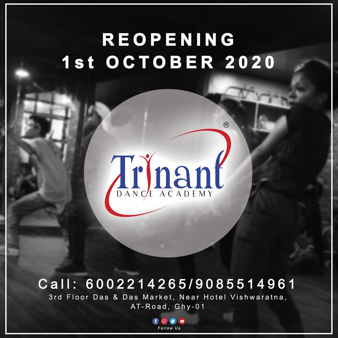 DanceTrinant's tweet photo. Reopening from Tomorrow

Spot reservation is compulsory

Call now to book your spot!!

☎️ 6002214265 / 9085514961

#trinantdanceacademy #reopen #danceclass #dancestudio #danceclass #danceacdemy #westerndanceclass #guwahati #assam #northeastindia https://t.co/Ss0efnlZ3B
