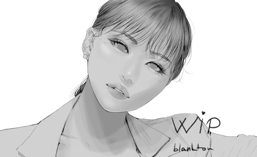 Could't finish it on time, so for today it is just a wip 😔

[  #dreamcatcherfanart #Siyeon #wip  ]