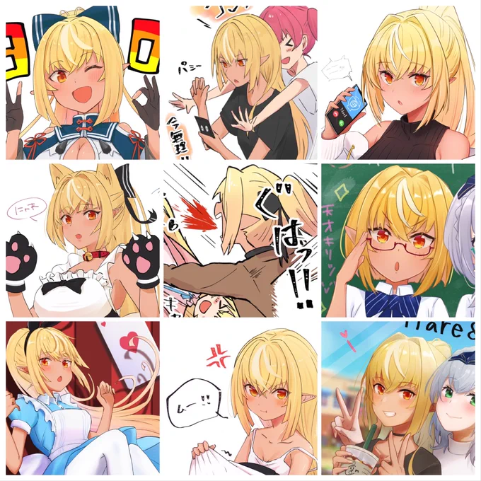 先月は沢山推しを描きました
かわいいんだ☺️ 