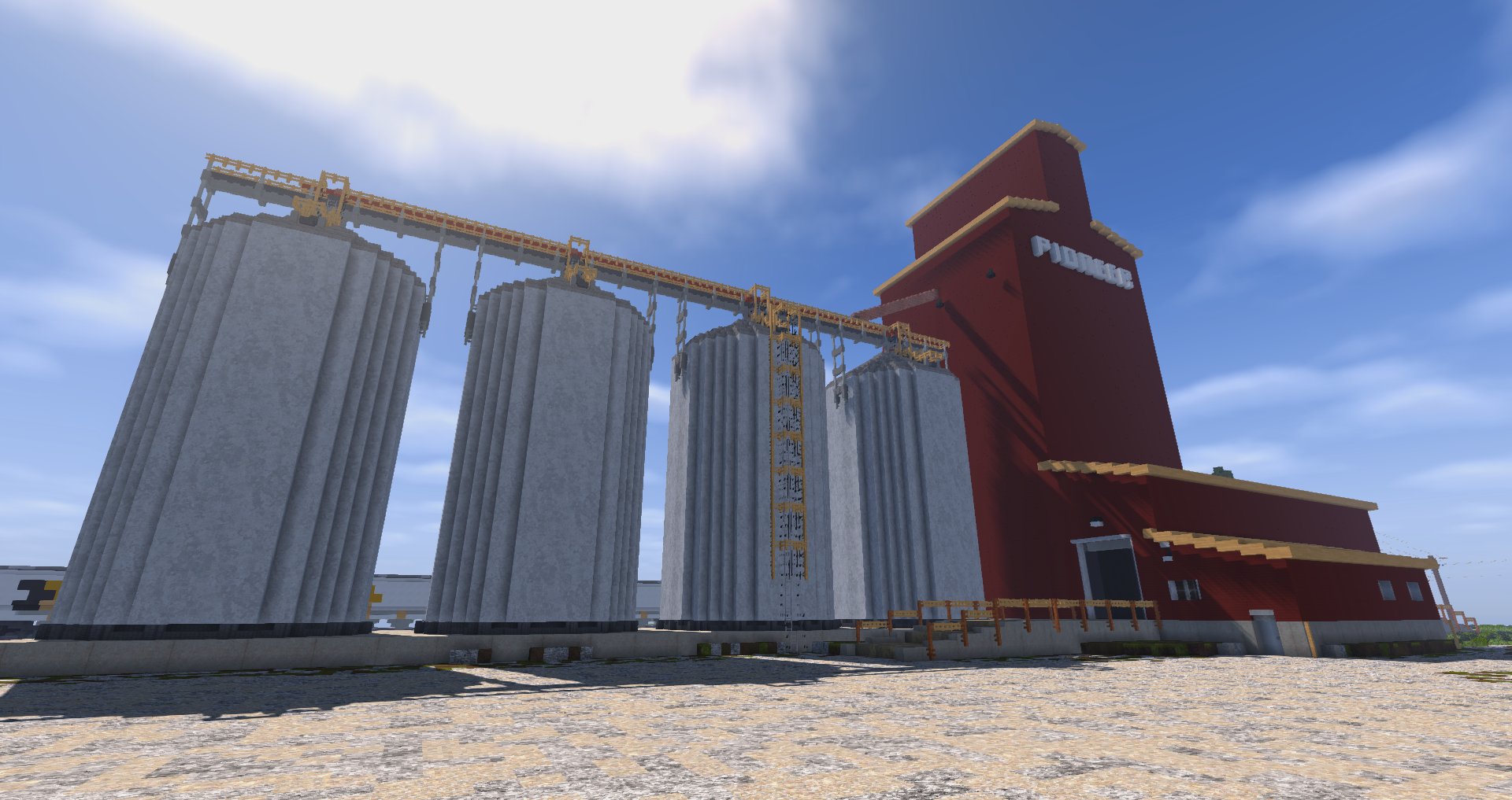 AlphaRebel on X: "The #Minecraft grain elevator is nearly complete. Started  on the interior as well but needs some more detailing to be fully finished.  #Minecraftbuilds https://t.co/sgs8bwZ4mq" / X