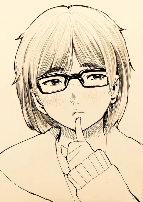 地味眼鏡? 