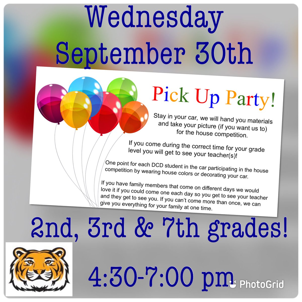 Don’t forget to show your house spirit at pick up! ❤️🧡💙💚
If you’re unsure which house you belong to, please reach out to your teacher. 
#DCDK8School #BuildGBSD <a href="/BarbKeeton/">Barb Keeton</a> <a href="/greshamschools/">Gresham-Barlow SD</a>