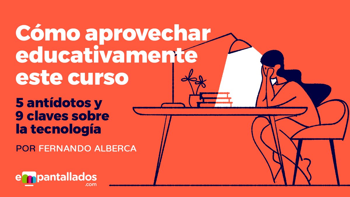 Empantallados_'s tweet photo. Si te perdiste la sesión de @FernandoAlberca en #ZonaFB, no te preocupes, hoy te traemos a nuestra web el artículo con 5 antídotos y 9 claves sobre la tecnología para aprovechar educativamente el curso: https://t.co/dhnuqDcO9I https://t.co/0kuWIKqGEK