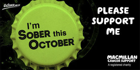 hbeegreen's tweet photo. I'm going to be entirely Sober this October, raising funds for Macmillan Cancer Support. Any and all support would be very welcome. To donate visit: 
https://t.co/rAD5Zjr8gN 
Thank you and a big (non-alcoholic) cheers! https://t.co/yT3HgXRFKA