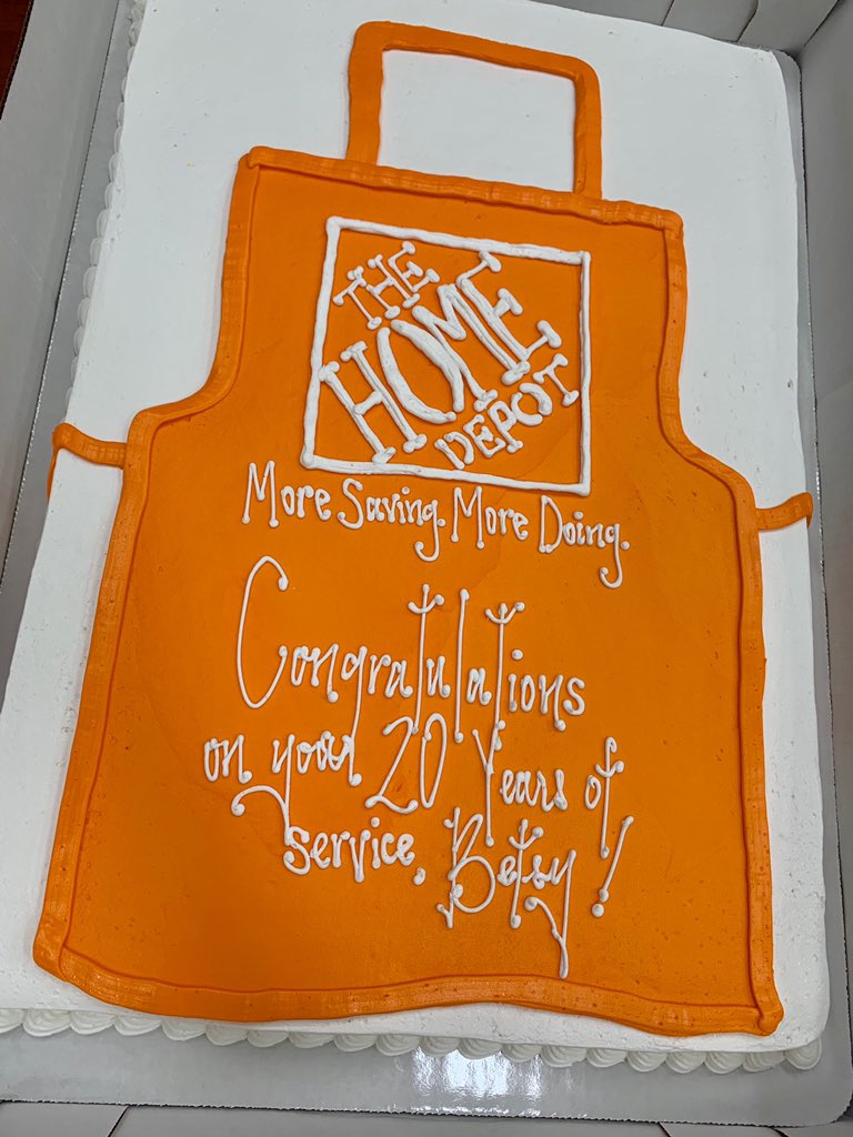 HanzlikJoe's tweet photo. Congratulations Betsy on 20yrs with Home Depot and the #great2808!   Thank you for all of your years of service.  @kstolie @CampSweenScott @JacKliniske @RobPeterson29 @dhrm184 @Lucymahoney8 @adriannagonzal @2808CLOUT https://t.co/xy5ZfjIJpP