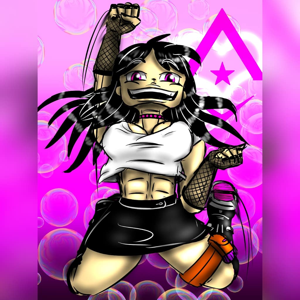 Dreycrescendo's tweet photo. this ones new name is "Maddie" lol. Still one of my favorite characters in my own comic lol. 
•
#Paradyse #comic #anime #newdesigns #originalcharacter #new #artvideo #art #artist #blackbusiness #Digitalart #graphicart #silowetstudios #silowet #Tynasty #pink #sexy #hot #wallpaper https://t.co/O0mYXDFwqY