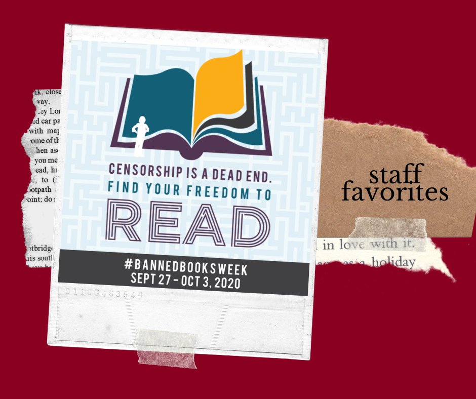 dentonlibrary's tweet image. It's Banned Book Week 📖 We're celebrating the freedom to read by sharing some of our librarian's favorite banned books. Tell us your top banned books! #bannedbooksweek