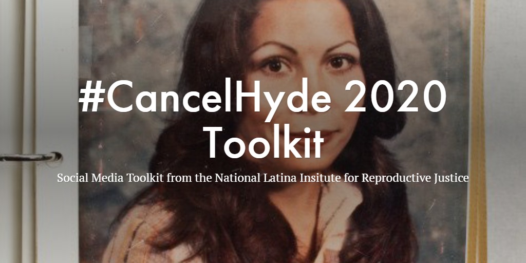 This week is the 44th anniversary of the Hyde Amendment, a federal rider tht prohibits federal $$ from being used for abortion. In short, it's an outdated obstacle to repro justice. Join our Twitter chat IN HALF AN HOUR to #CancelHyde! adobe.ly/33gLtYQ
