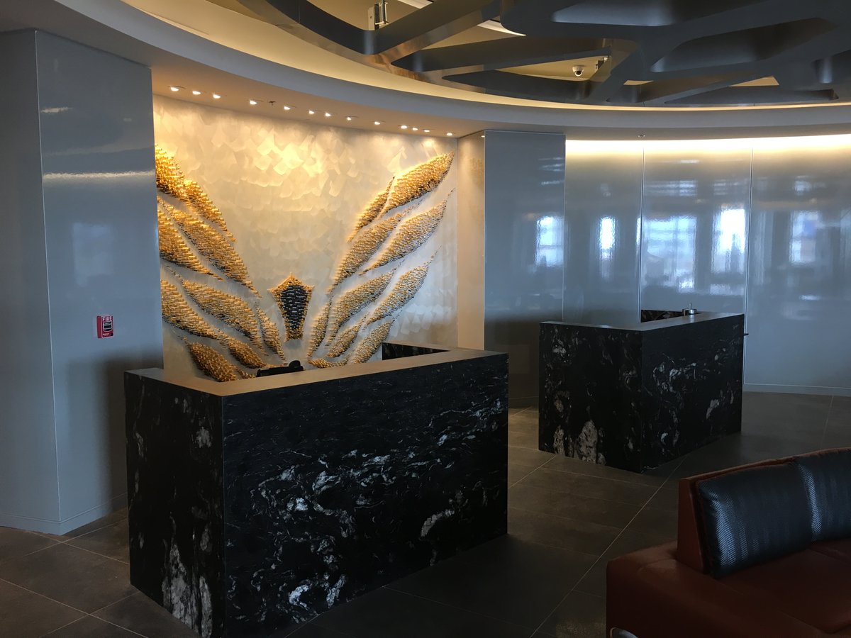 AlleghenyMllwrk's tweet photo. Check out this upscale hotel design in Daytona, Florida! We had a great time alongside the other construction companies working on the @OneDaytona project. 
#commercialdesign #architecturalwoodwork #metals #stone #glass #construction #contractor  #hotel #Daytona #TeamAllegheny https://t.co/IGjpB6l3K3