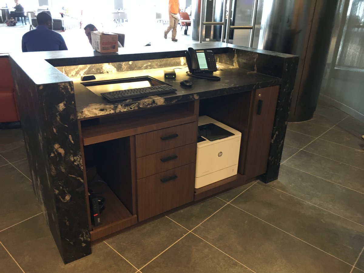 AlleghenyMllwrk's tweet photo. Check out this upscale hotel design in Daytona, Florida! We had a great time alongside the other construction companies working on the @OneDaytona project. 
#commercialdesign #architecturalwoodwork #metals #stone #glass #construction #contractor  #hotel #Daytona #TeamAllegheny https://t.co/IGjpB6l3K3