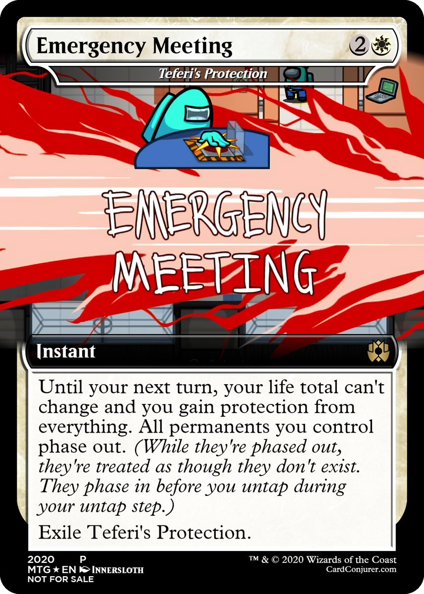 Secret Lair: Among Us. What other cards would you include? #mtg #mtgproxy  #cardconjurer