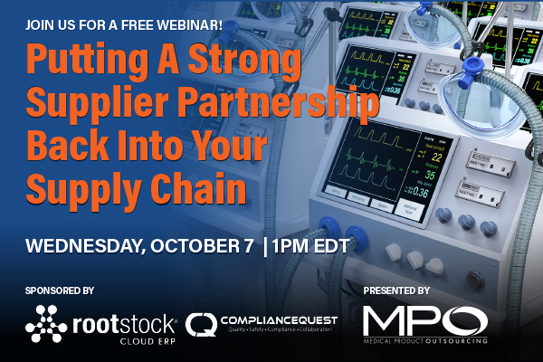 RootstockMFG's tweet photo. Join the @RootstockMFG and @ComplianceQuest teams on October 7th for an engaging look at how to build a strong partner supply chain https://t.co/46MKiT31Rq #MedDeviceManufacturing #CloudERP #EQMS https://t.co/7fTioiUWA9