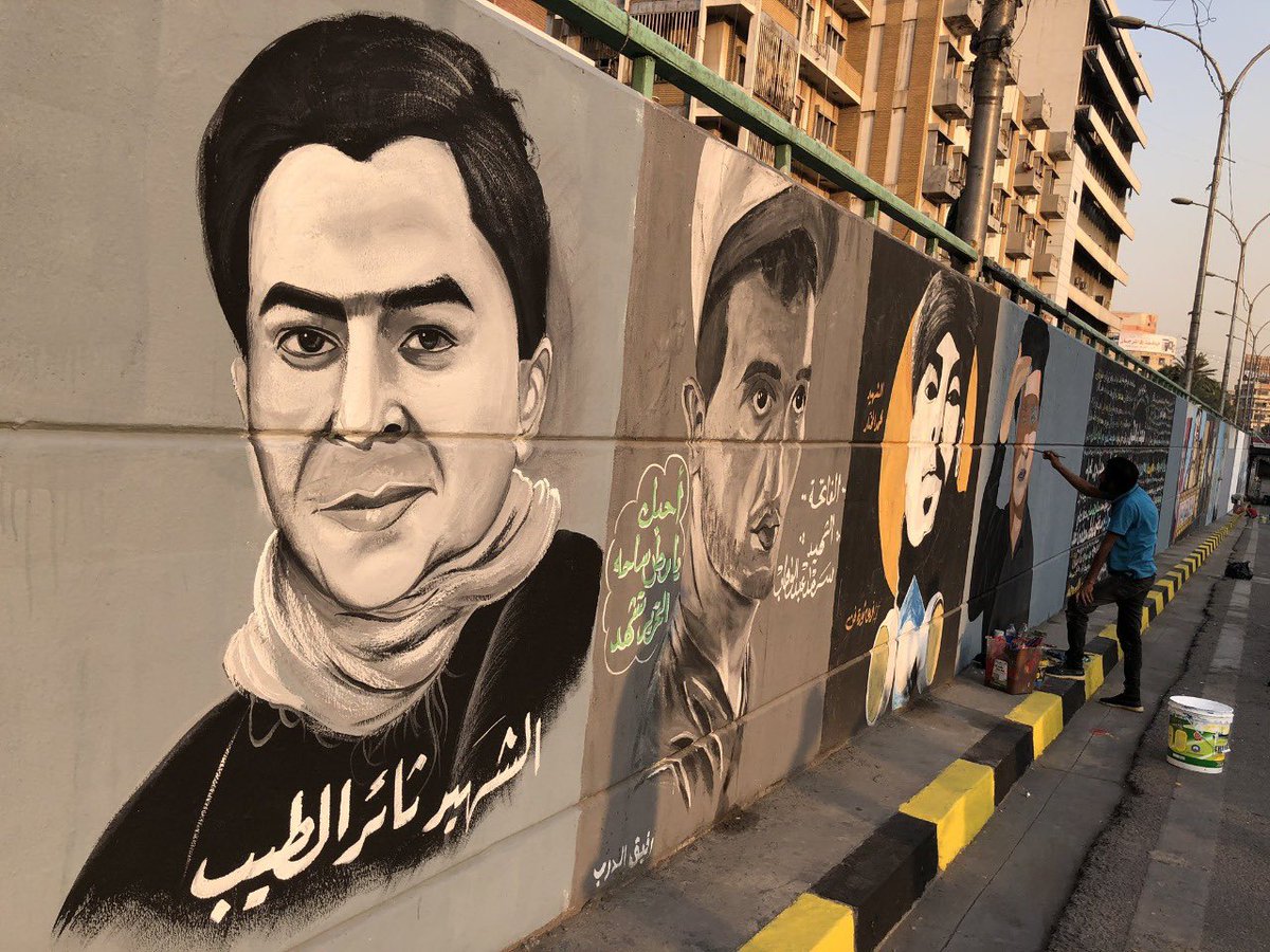 sjd_aljubori's tweet photo. فرح وفخر ممزوج بحزن وغصة هذا هو شعوري في ذكرى ثورة تشرين العظيمة 💔

 ستبقى ارواحكم الطاهرة تلاحق المجرمين والمحرضين على قتلكم إلى يوم الدين .. 

#لن_ننساكم 💔 

#تشرين_الصمود_تعود #تشرين_كابوس_الاحزاب https://t.co/4cfHYXaCKd