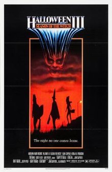 Halloween III (1982) - stilted acting & droning soundtrack actually make this anomalous series entry about a conspiracy to turn kids heads into bugs using microchipped halloween masks into super creepy affair that always keeps you feeling vaguely off kilter.