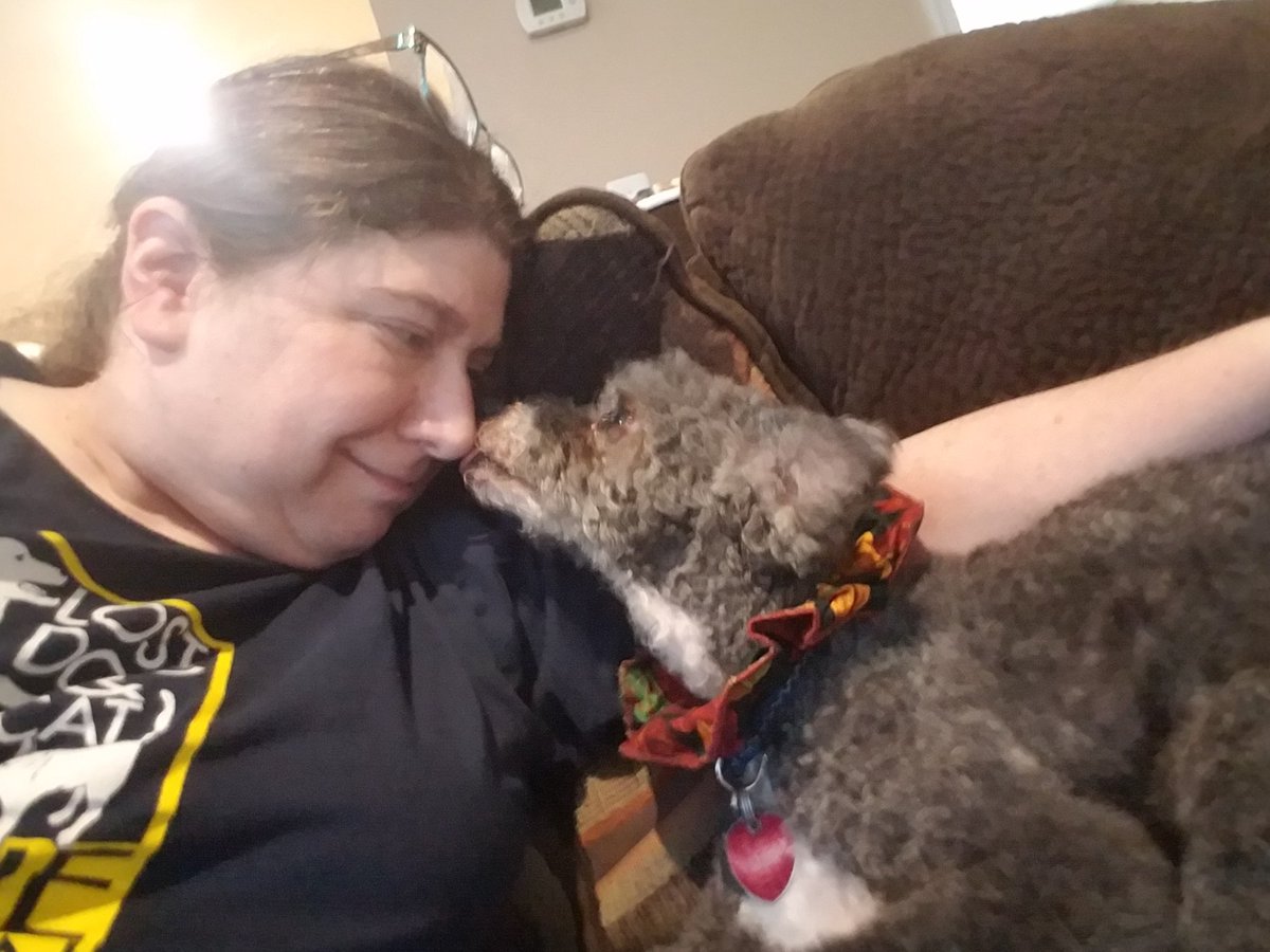 2HousePanthers's tweet photo. Day 30: I love peoples
Especially this one!
#DogsofTwitter #PhotoChallenge2020September @Violet_theNewfy https://t.co/ERwA6KVQE3