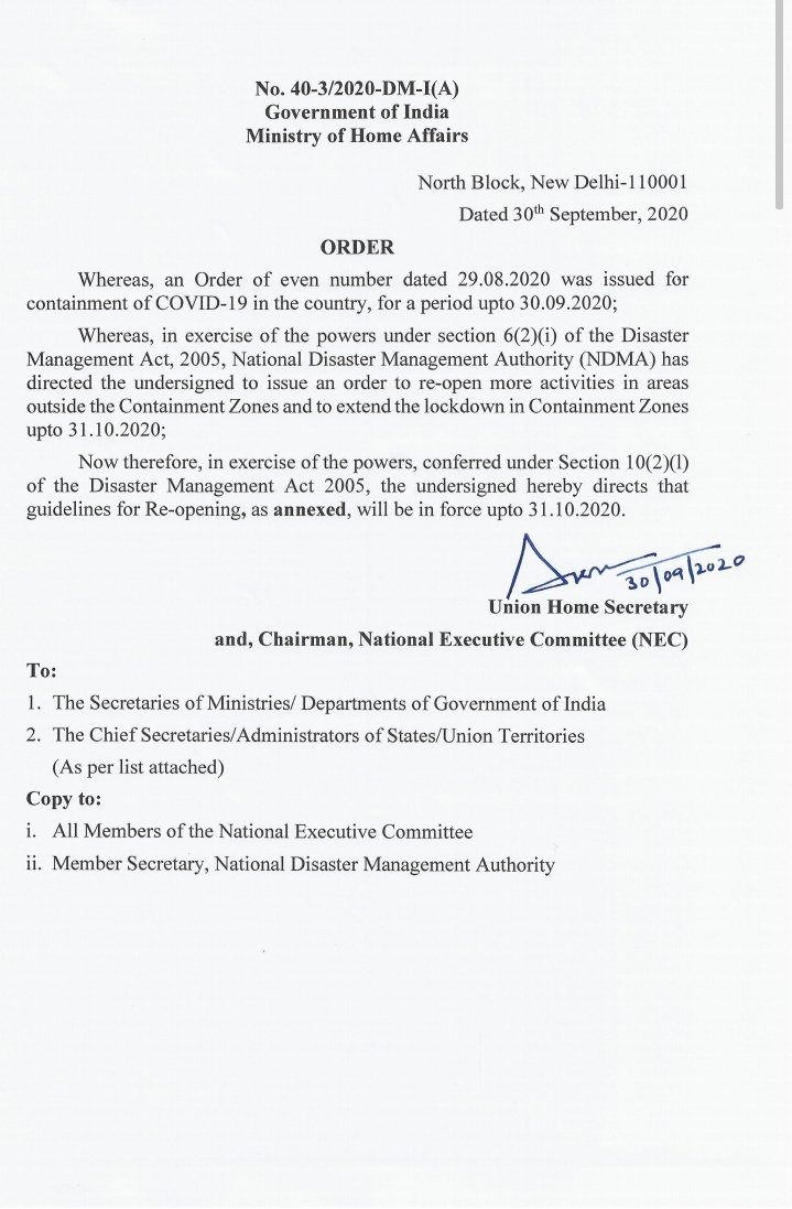 SmritiM43750973's tweet image. Unlock 5 guidelines are specially for students.
 #Unlock5
#reopencollege #ReopenUniversitiesForAllStudents 
#ReopeningSchools 
#reopen
 guidelines realised by government
👇👇👇