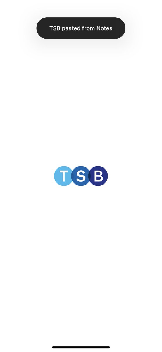 NitP84's tweet photo. @TSB why do you paste from the clipboard every time the app launches? Absolutely no reason to do this. https://t.co/i96WCUpmcE