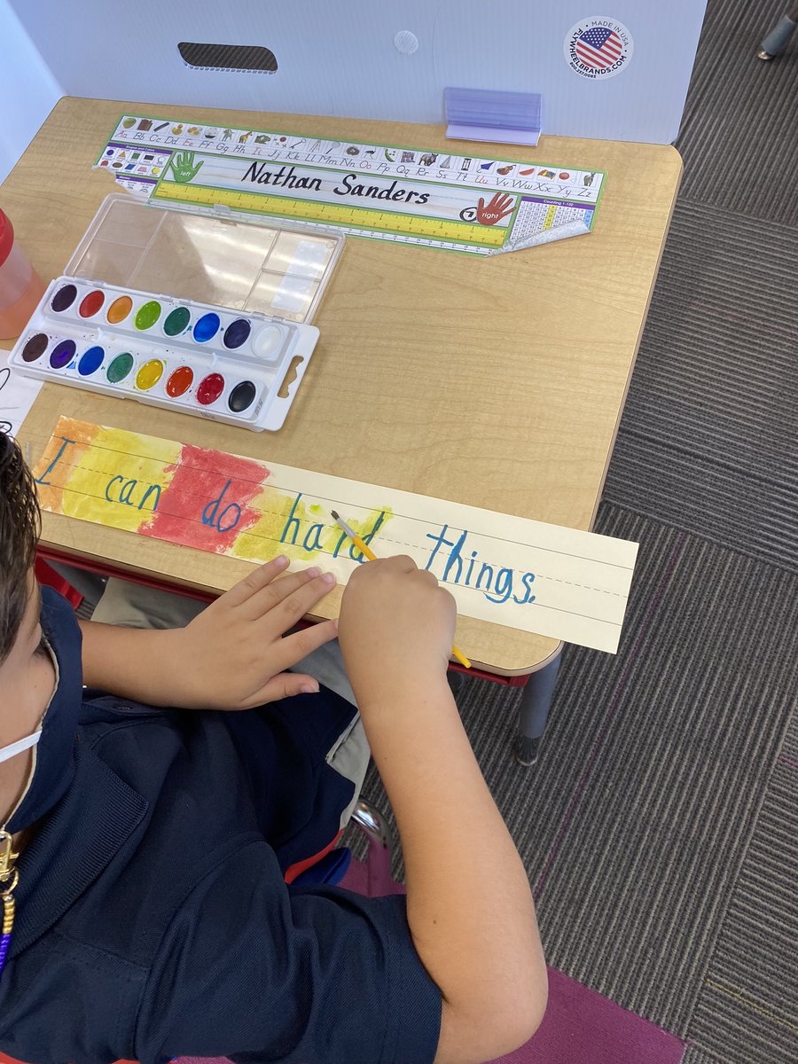 Misfitz333's tweet image. It’s a wonderful Wednesday @NBPSLower. Using affirmations to help develop our growth mindset and good habits of mind!@HabitsofMindKid @benakallick @hominstitute