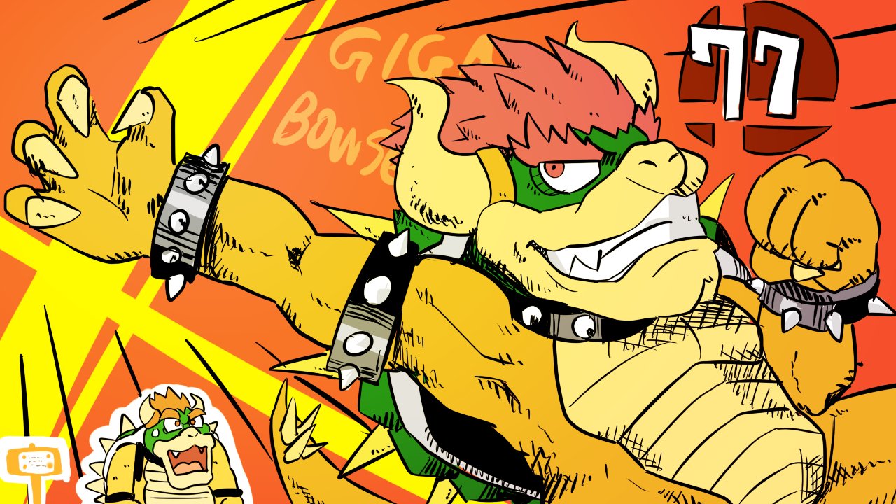 とととと スマブラsp Smashbrossp Supersmashbrosultimate ギガクッパ参戦 記念おめでとう Dxやってた当時は条件達成できずに見たことなかったよ T Co B110tlv8pa Twitter