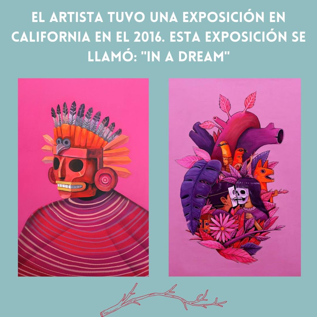 ¡Talento mexicano en su máximo esplendor! 
El mexiquense, Edgar Flores, pone en alto la cultura mexicana por medio de exposiciones que recorren el mundo... 🌎 ❤️ 
Chequen su arte en instagram: <a href="/saner_edgar/">EDGAR_SANER</a>