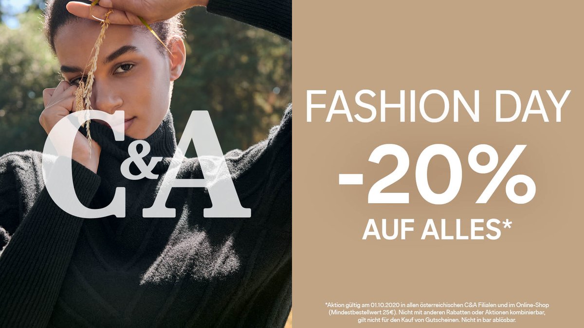 pluscity_at's tweet photo. Morgen ist es so weit! Holt euch -20% Rabatt bei C&amp;A in der PlusCity! 🧣👢🚨 https://t.co/DZLOKMVTzE
