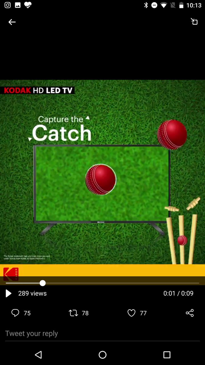 AbhishekIPLFeak's tweet image. Here is my screenshot 📸
#WatchToWin 
#KodakAndroidTV #KodakTv
#Contest #Cricket 
@kodaktv
Join in friends 😍
@PayalBanerjee06 
@JainShantilal12 
@JayshreeMalhot6 
@LuvyaJoshi 
@PritiNivoriya 
@khemka_nidhi 
@friends4_eve 
@Sann_Jeev 
@chilled_Sup 
@GargeeGanguly 
@gsrana4580