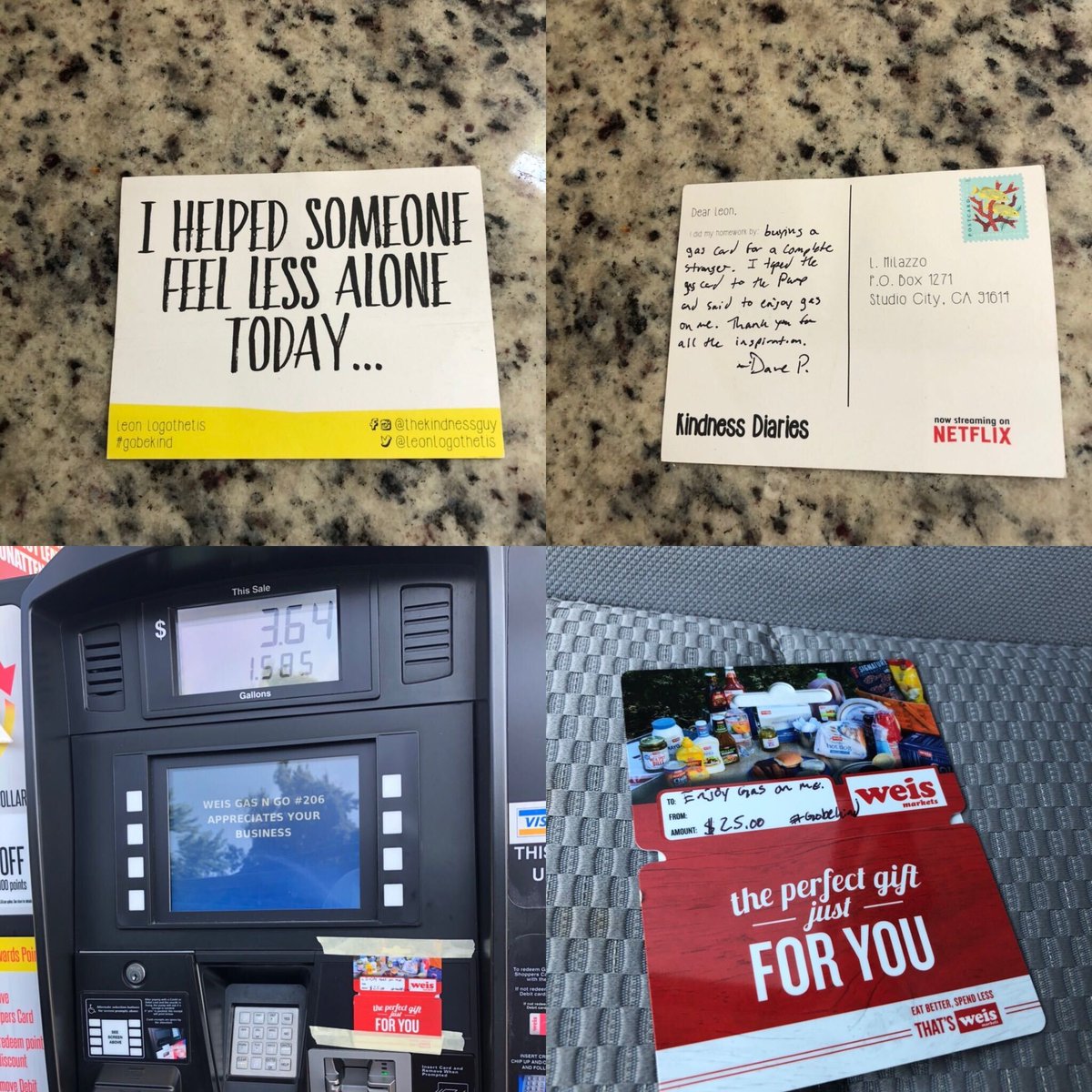 Today, September 30, is National Love People Day which asks us to lift others up through the profound power of unconditional love.   To show our love and kindness for others we have been doing the Go Be Kind <a href="/LeonLogothetis/">Leon Logothetis</a> gesture and wanted to share a few from our team!