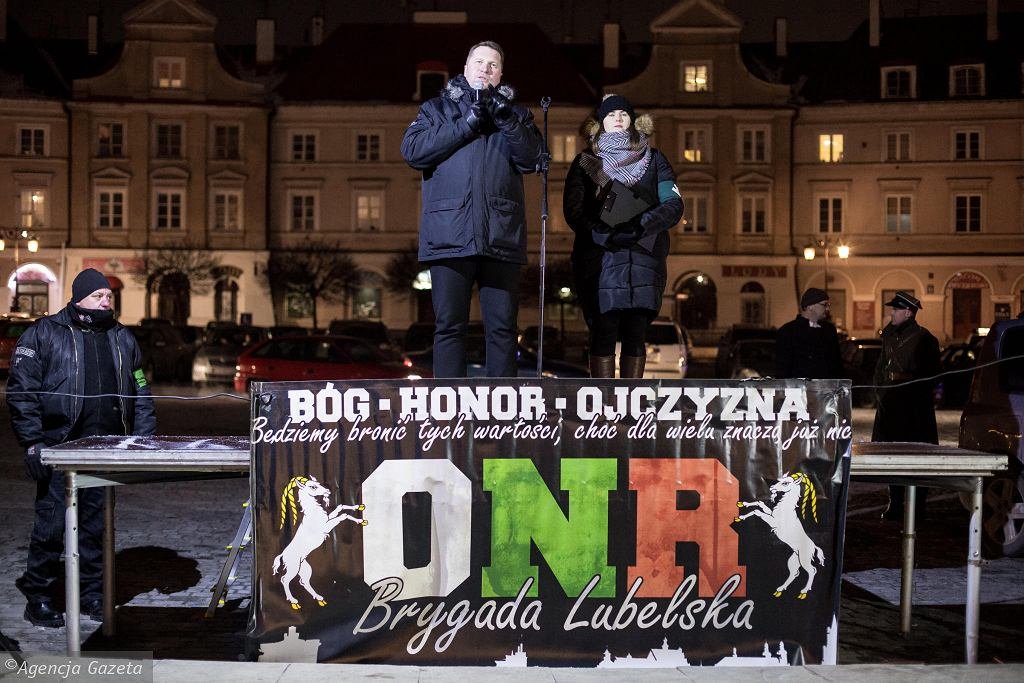 Poland's new education minister also attended and spoke at a march organised by the National Radical Camp (ONR), a group with a history of antisemitism going back to the 1930s and which today calls for an "ethnically homogeneous" Poland