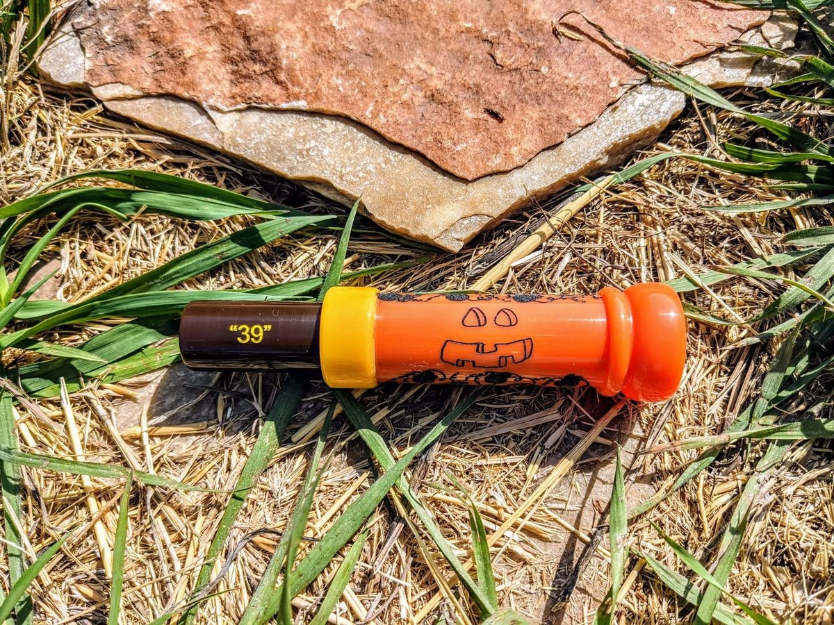 DJCallsCo's tweet photo. A couple Halloween calls done here recently, ones a little batty, and we all love pumpkins!
#djcalls #duckcalls #duckhunting #hunting #cutdowns https://t.co/fxQqjah9Bt