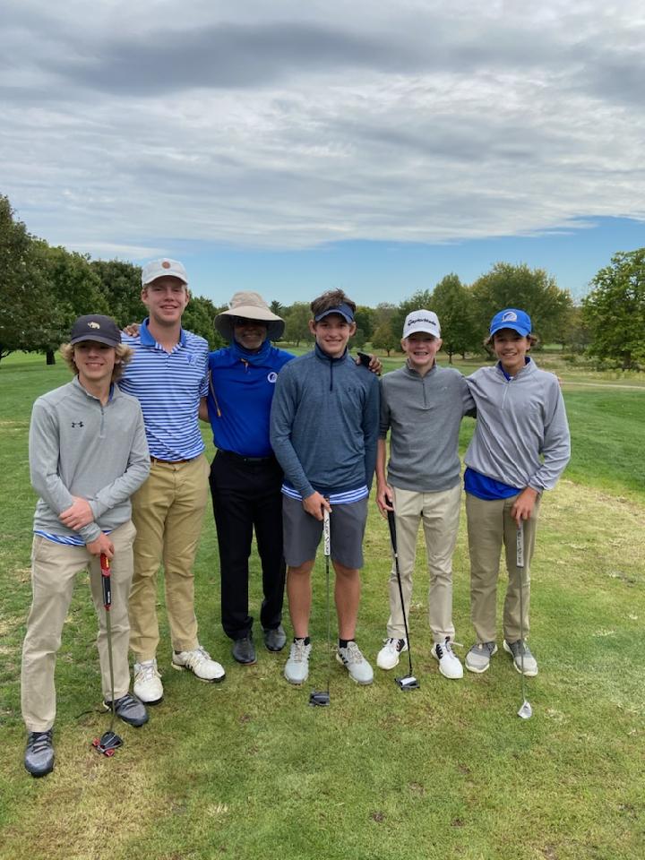 Varsity Boys Golf punches their own ticket to the Districts next week by finishing 1st at The Mill in the Sectionals today!