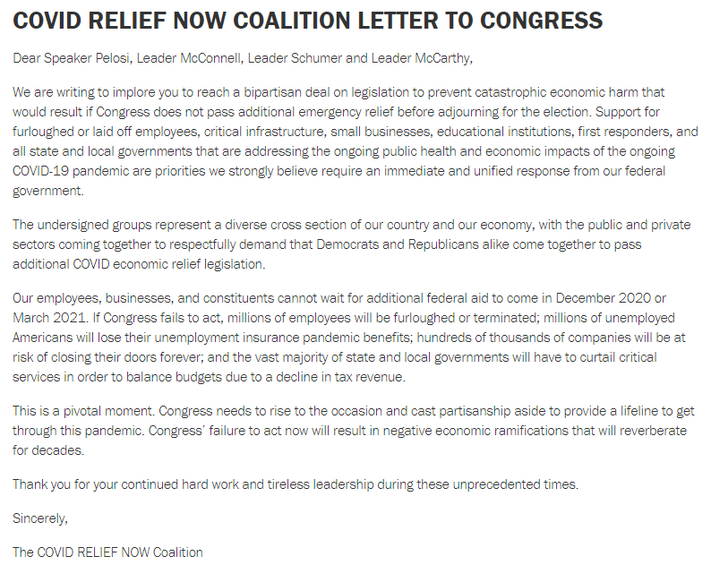 markpoloncarz's tweet photo. I'm proud to have been chosen by @NACoTweets to be its representative today as we announced the new Covid Relief NOW Coalition. Organizations are banding together to call on the president, House and Senate to act NOW. We all need help and there should be #NoRecessWithoutRelief! https://t.co/Ya6bOKyfeb