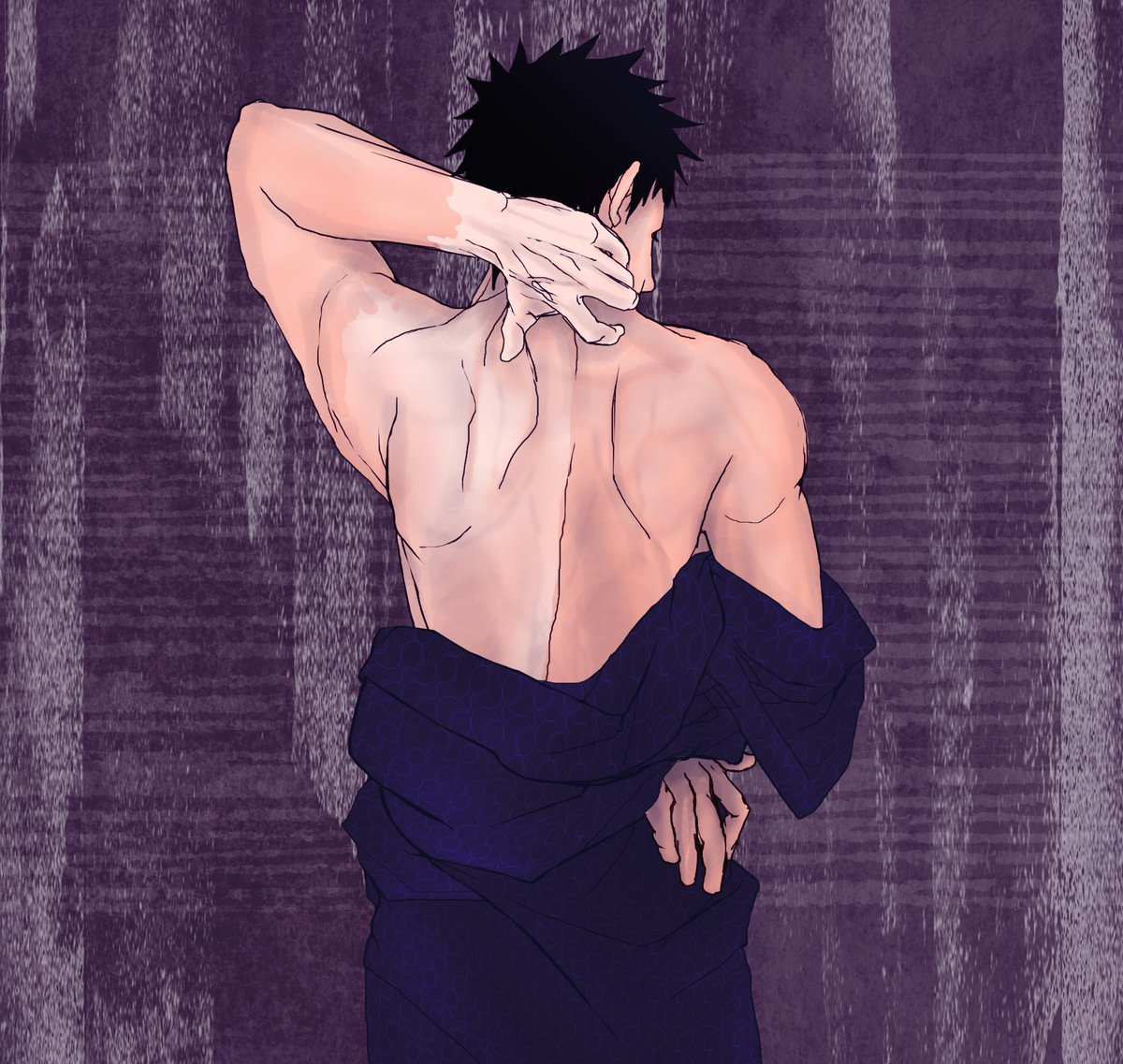 kezurl's tweet image. #Obitober2020
10/1
背.中の鬼を笑わせたかった…