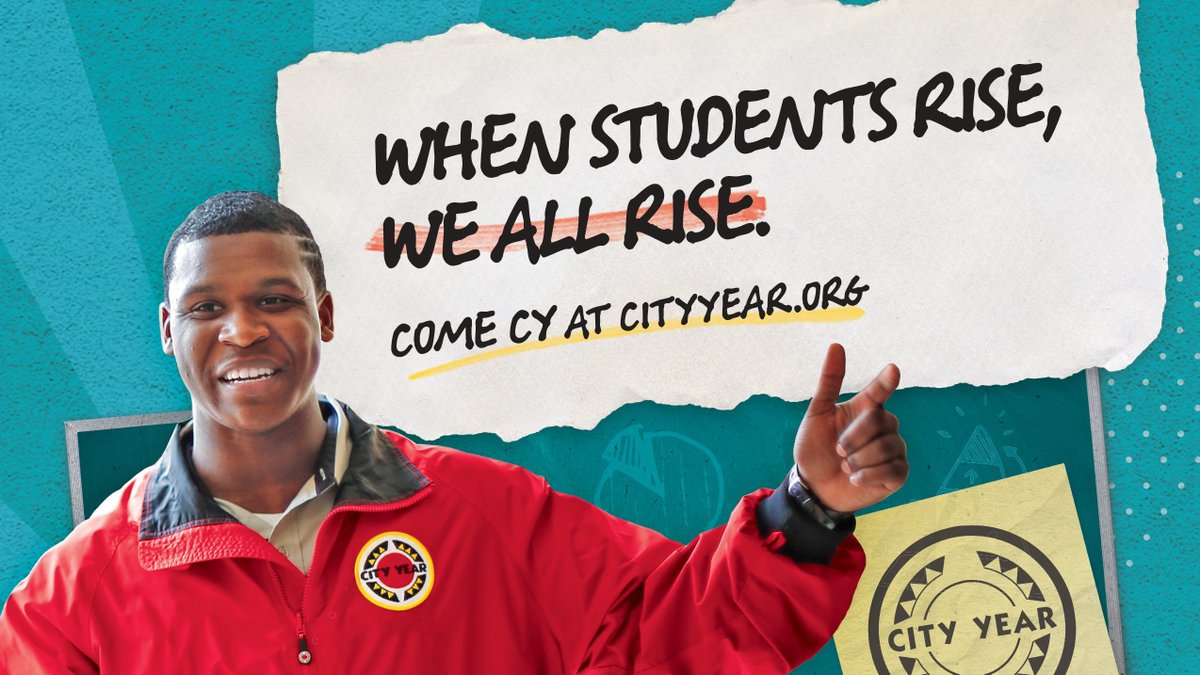 YOUmediaChicago's tweet image. Want to get paid to tutor, mentor and teach? Join @CityYearChicago on Zoom for a dynamic panel of City Year alums Fri. Oct.16 at 4pm. Sign up to learn more about their stipends, scholarships, and training program here: bit.ly/3hI9o7e