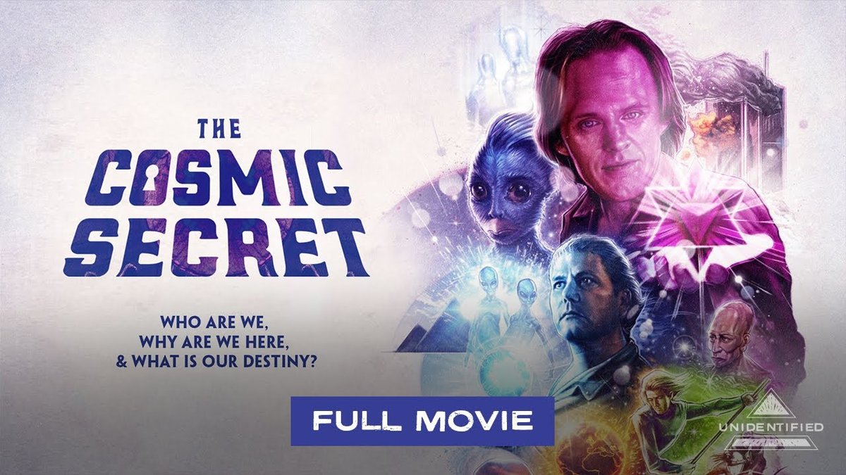watchunidtv's tweet photo. The Unidentified YouTube channel is now sharing FULL MOVIES and SNEAK PEEKS featuring our most popular paranormal content. Check out our first free film - The Cosmic Secret! Watch it here --> https://t.co/qzMtdwSKuZ https://t.co/ztJtYnAEaR