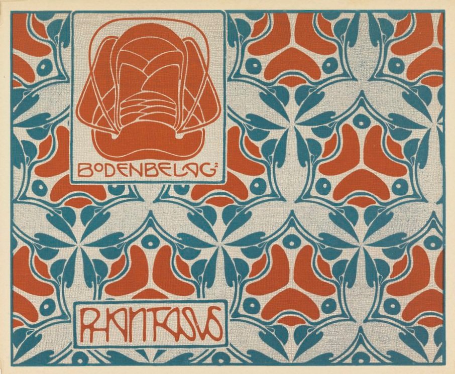 1/ Austrian artist and graphic designer Koloman Moser was one of the main artists of the Vienna Secession.In this portfolio ("Flachenschmuck") from the year 1900 he presented 30 wonderful colour plates. Here the first four. Remaining plates in thread: