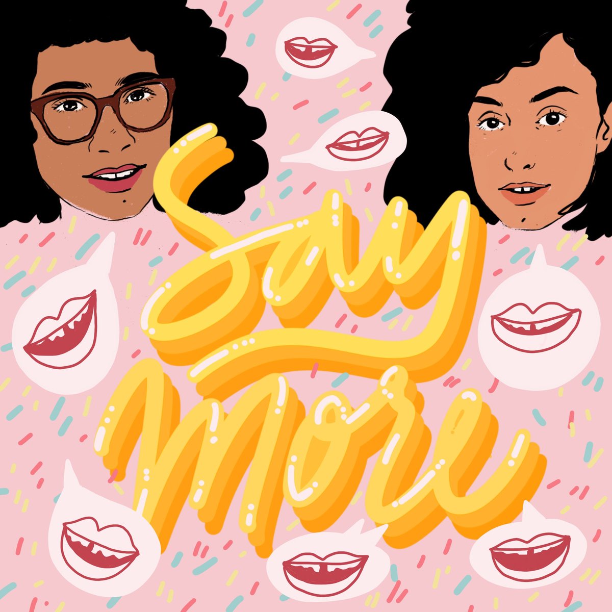  @saymoresaymore!  @oliviagatwood and  @ellomelissa are two internationally-renowned writers and performers who have a lot of questions about things that don't matter!