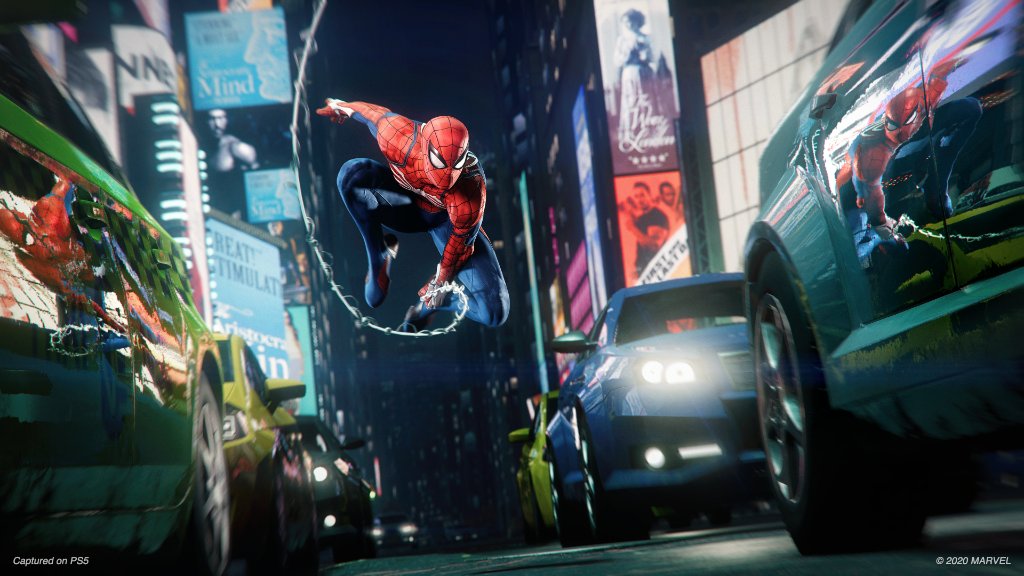 SpiderMan's tweet photo. Swing through Marvel's New York once again as Peter Parker in "Marvel's Spider-Man Remastered" for PS5! Find out how: https://t.co/jT7nawzApw #BeGreater https://t.co/78zb1SHC50