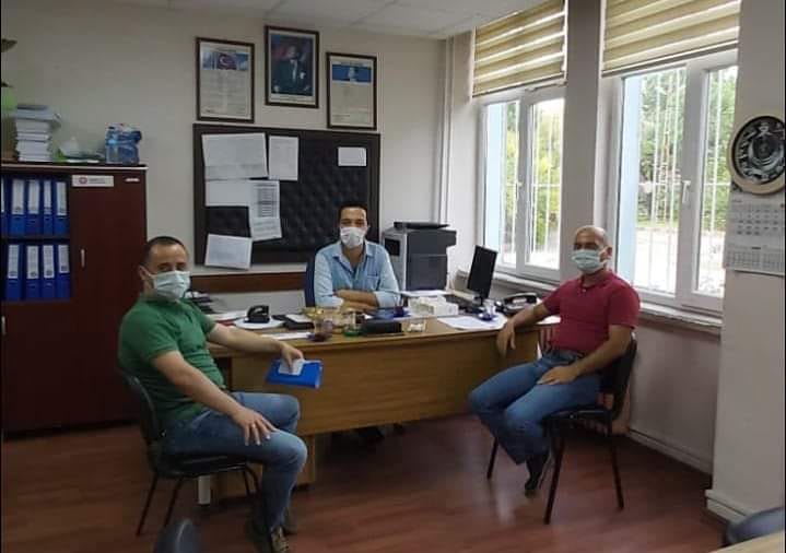 Sınava dayalı yönetici atamaları sonucunda 19 Eylül Mesleki ve Teknik Anadolu Lisesine müdür yardımcısı olarak görevlendirilen üyemiz Soner Çoban'ı yönetim kurulu üyemiz Muzaffer Aydoğan ile birlikte ziyaret ettik. Kıymetli arkadaşımıza Türk Eğitim-Sen olarak başarılar dileriz.